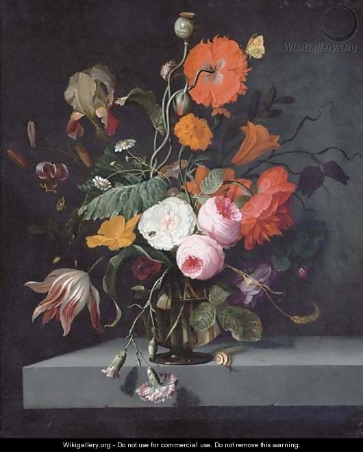 Roses - Jacob van Walscapelle