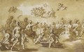 A feast of the Gods - Jacob Van Der Ulft