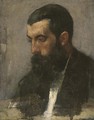 Portrait of a bearded gentleman 2 - Italian School