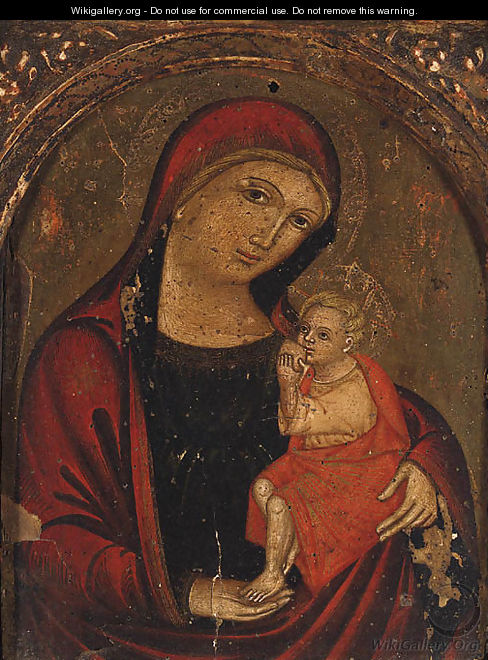 The Madonna and Child - Italo-Cretan School