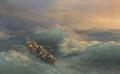 Lifeboat in heavy seas - Ivan Konstantinovich Aivazovsky