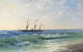 Coastal Shipping - Ivan Konstantinovich Aivazovsky