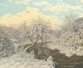 Lever du soleil, Haute-Savoie - Ivan Fedorovich Choultse
