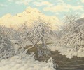 Lever du soleil, Haute-Savoie - Ivan Fedorovich Choultse