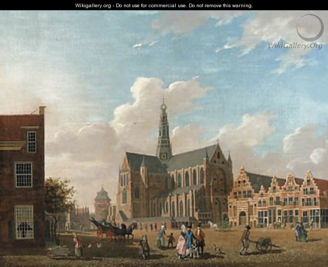 A view of St. Bavo