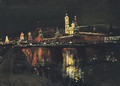 The Illumination of the Kremlin - Isaak Ilyich Levitan