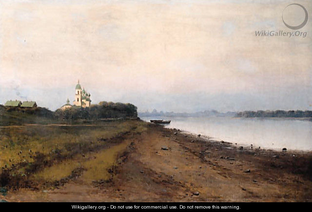 View on the Volga - Isaak Ilyich Levitan