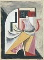 Cubist composition - Issachar ber Ryback