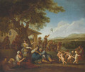 A bacchanal - Italian School