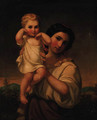 A mother and child - Italian School