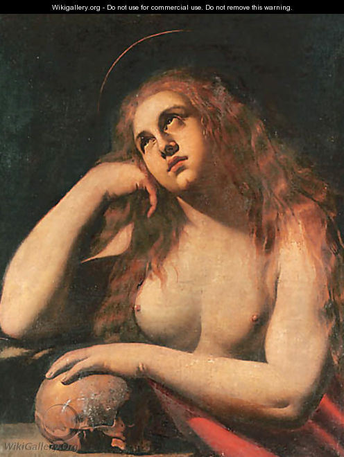 The Penitent Magdalene - Ippolito Borghese