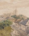 View over a Baltic Town - Ilya Efimovich Efimovich Repin
