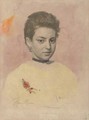 Portrait of Vera Shevtsova - Ilya Efimovich Efimovich Repin