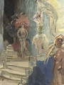 Revue girls at Scala, The Hague - Isaac Israels