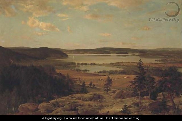 Roineen lahdelma the bay of Lake Roine, Finland - Hjalmar (Magnus) Munsterhjelm