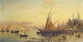 View of the Bosphorus, Constantinople - Hermann David Solomon Corrodi