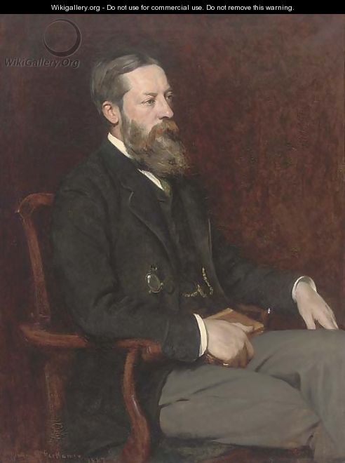 Portrait of John Robert Nolland - Herman Gustave Herkomer