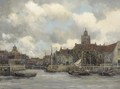 Setting out from the harbour - Hermanus Koekkoek