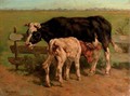 The young calf - Hermanus Charles Christiaan Bogman