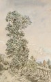 La maA tree-lined lane - Johan Barthold Jongkind