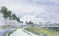 Canal de l'Ourcq - Johan Barthold Jongkind