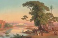 Sunset by the water, Cairo - Johann Jakob Frey