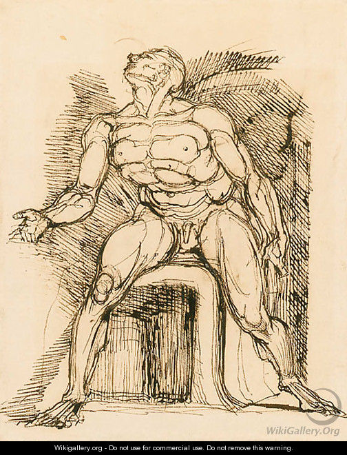 Male nude - Johann Henry Fuseli
