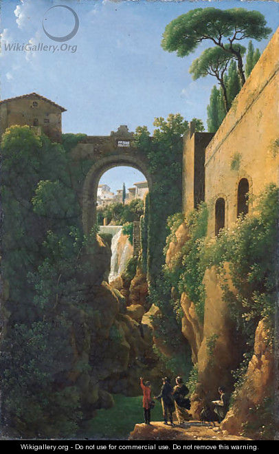 The Ponte Rocco, Tivoli - Jean-Joseph-Xavier Bidauld