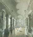 Two Ghosts appearing from a Tomb in the Crypt of a Romanesque Church - Jean-Joseph-Pascal Gay