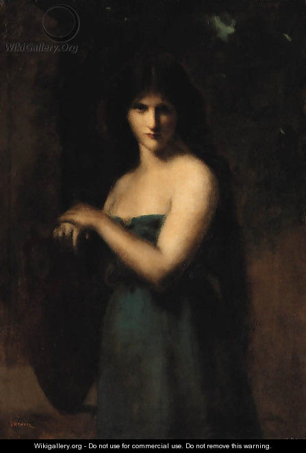 At the fountain - Jean-Jacques Henner