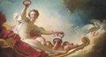 Venus crowning Love, or 'Le Jour' - Jean-Honore Fragonard