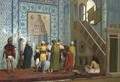 La mosquee bleue - Jean-Léon Gérôme