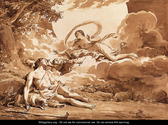 Diana and Endymion - Jean-Michel Moreau