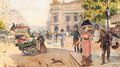 Place De L'opera, Paris - Joaquin Pallares y Allustante