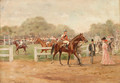 At the races - Joaquin Pallares y Allustante