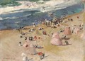 Playa de Biarritz - Joaquin Sorolla y Bastida