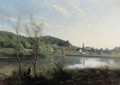 Ville d'Avray, Le grand etang et les villas - Jean-Baptiste-Camille Corot