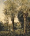 Saulaie aA  Saint Nicolas pres Arras - Jean-Baptiste-Camille Corot