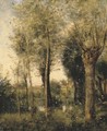 Saulaie aA  Saint Nicolas pres Arras - Jean-Baptiste-Camille Corot