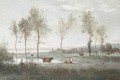 Paturage dans les marais (Souvenir des environs d'Amiens) - Jean-Baptiste-Camille Corot