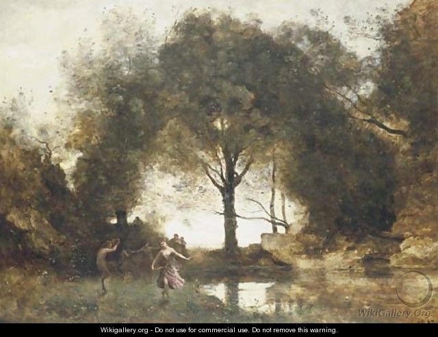 Nymphes et faunes - Jean-Baptiste-Camille Corot