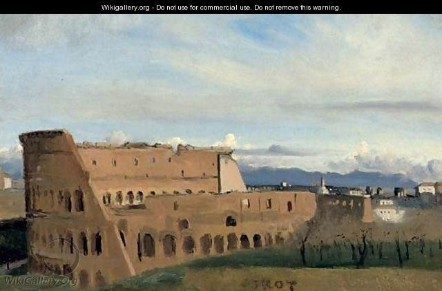 Le Colisee - Jean-Baptiste-Camille Corot