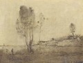 L'Etang aux deux arbres - Jean-Baptiste-Camille Corot