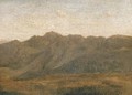 Environs de Rome, etude de montagnes - Jean-Baptiste-Camille Corot