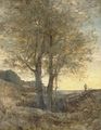 Berger dans une gorge au bord de la mer - Jean-Baptiste-Camille Corot