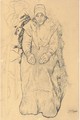 An old woman, seated, in Breton dress - Jean-Francois Raffaelli