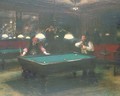 Les joueurs de billiard - Jean-Georges Beraud