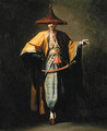 Ambassadeur de la Chine an oriental gentleman, full-length - Jean Barbault