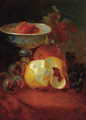 A still life with a pealed lemon - Jean-Baptiste Robie