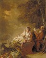 The Rest on the Flight into Egypt - Jean Baptiste Leprince